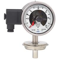 Gas-Actuated Thermometer with Switch Contacts - 74-8xx